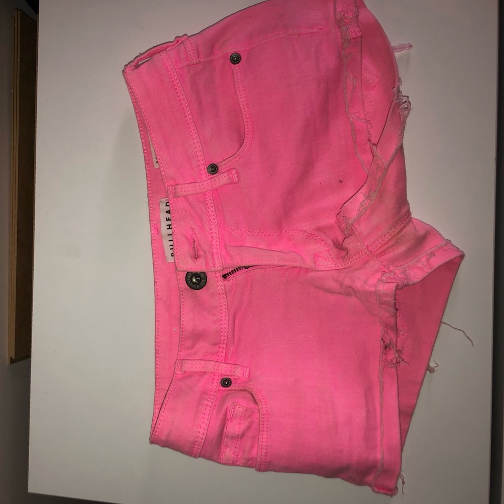 00 Pink Mini Shorts